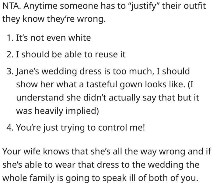 11. People justify their outfits when they're in the wrong.