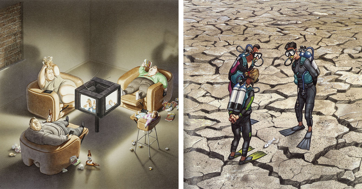 30 Brutally Honest Comics That Shed Light On The Uncomfortable Truth About Society