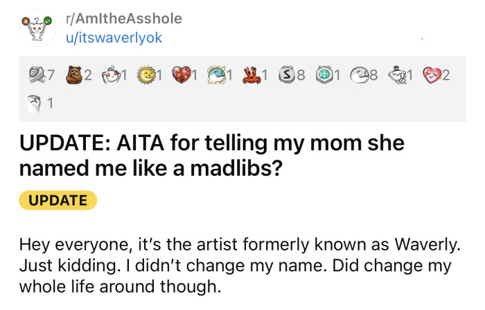 OP eventually posted an official update to fill us in about what happened next: