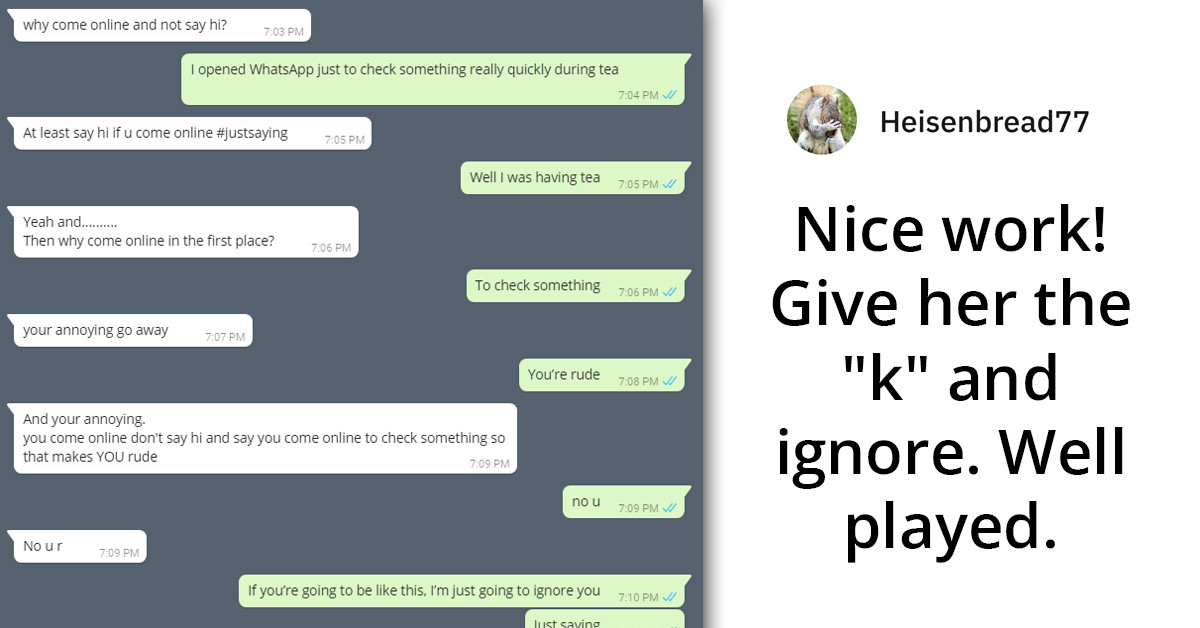 Girl Tries To Say 'Hi' To Her Boyfriend, Gets Ignored For Being Annoying