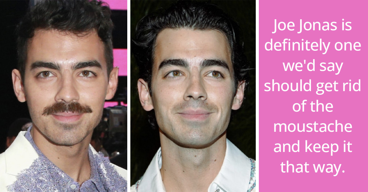Side By Side Photos Of Celebrities With And Without Facial Hair Are Unexpectedly Surprising (17 Pics)