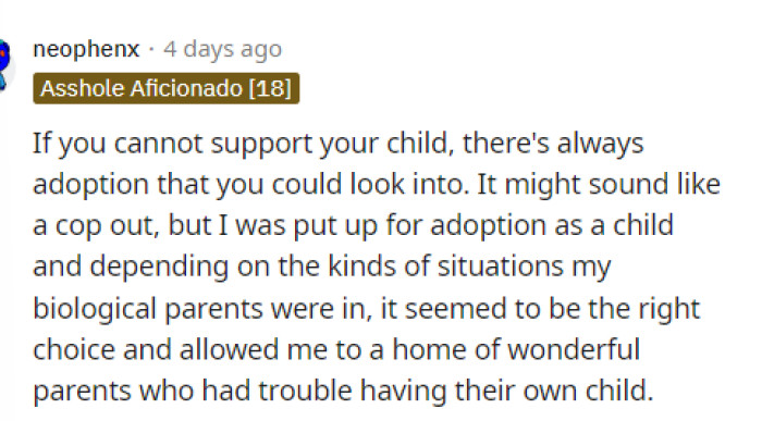 People were suggesting that she should have taken or should take another route since she seems to be struggling.
