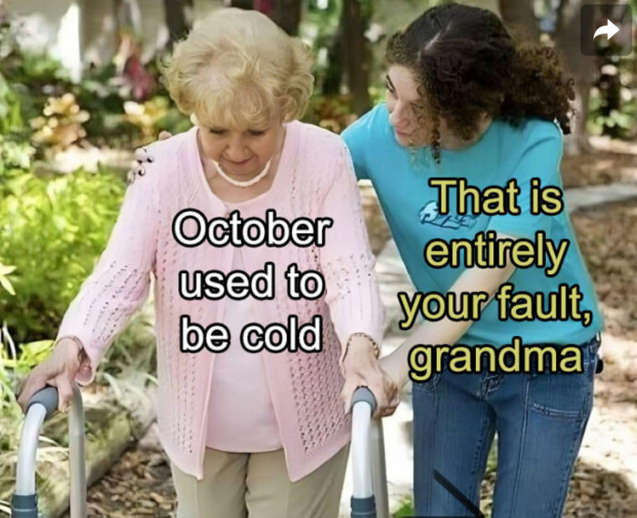 25. Grandma takes the blame here