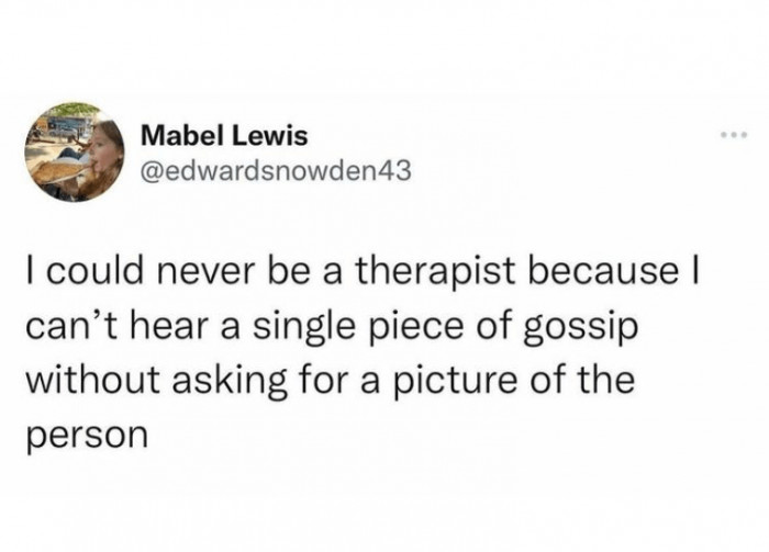 11. We just have to put some face to the name