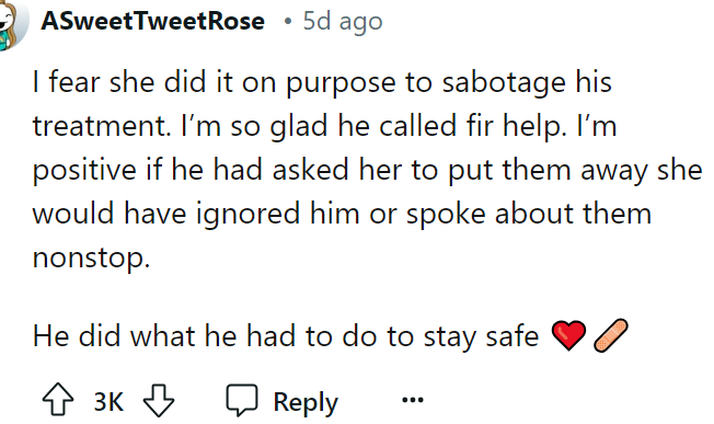 The OP did what he had to do