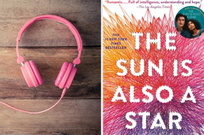 She owns pink headphones in the book, though.