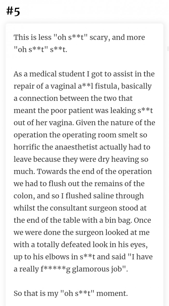 5. Can't imagine how hard it must have been.