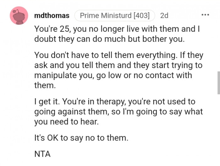 You're not used to going against them