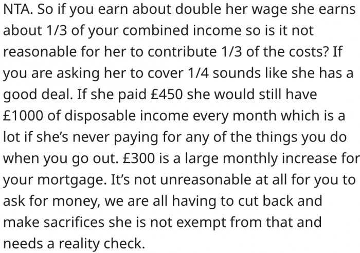 10. His partner needs a reality check.