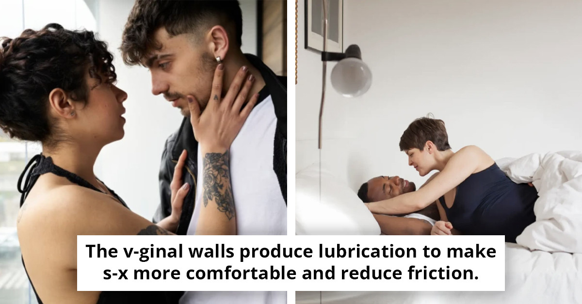 What occurs in a woman's body during sexual activity?