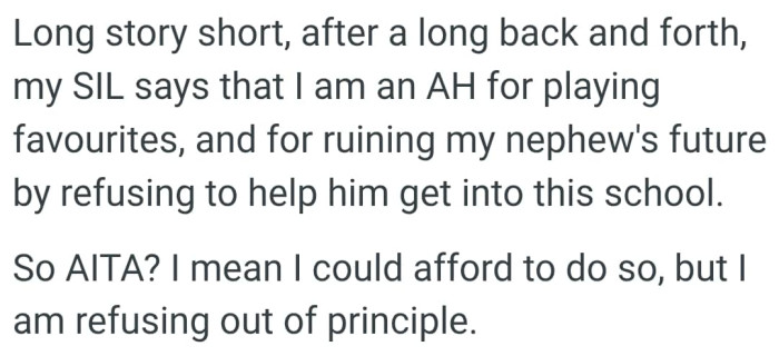 The OP can do it but he won't