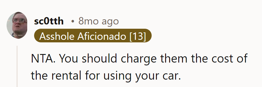 NTA. Time to invoice them for that VIP ride!