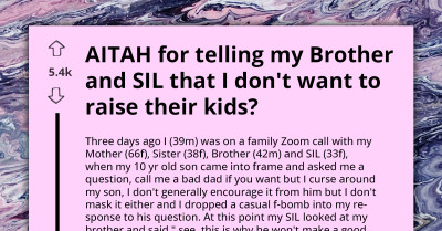 Man Sparks Family Outrage By Jokingly Declining To Raise Brother’s Kids