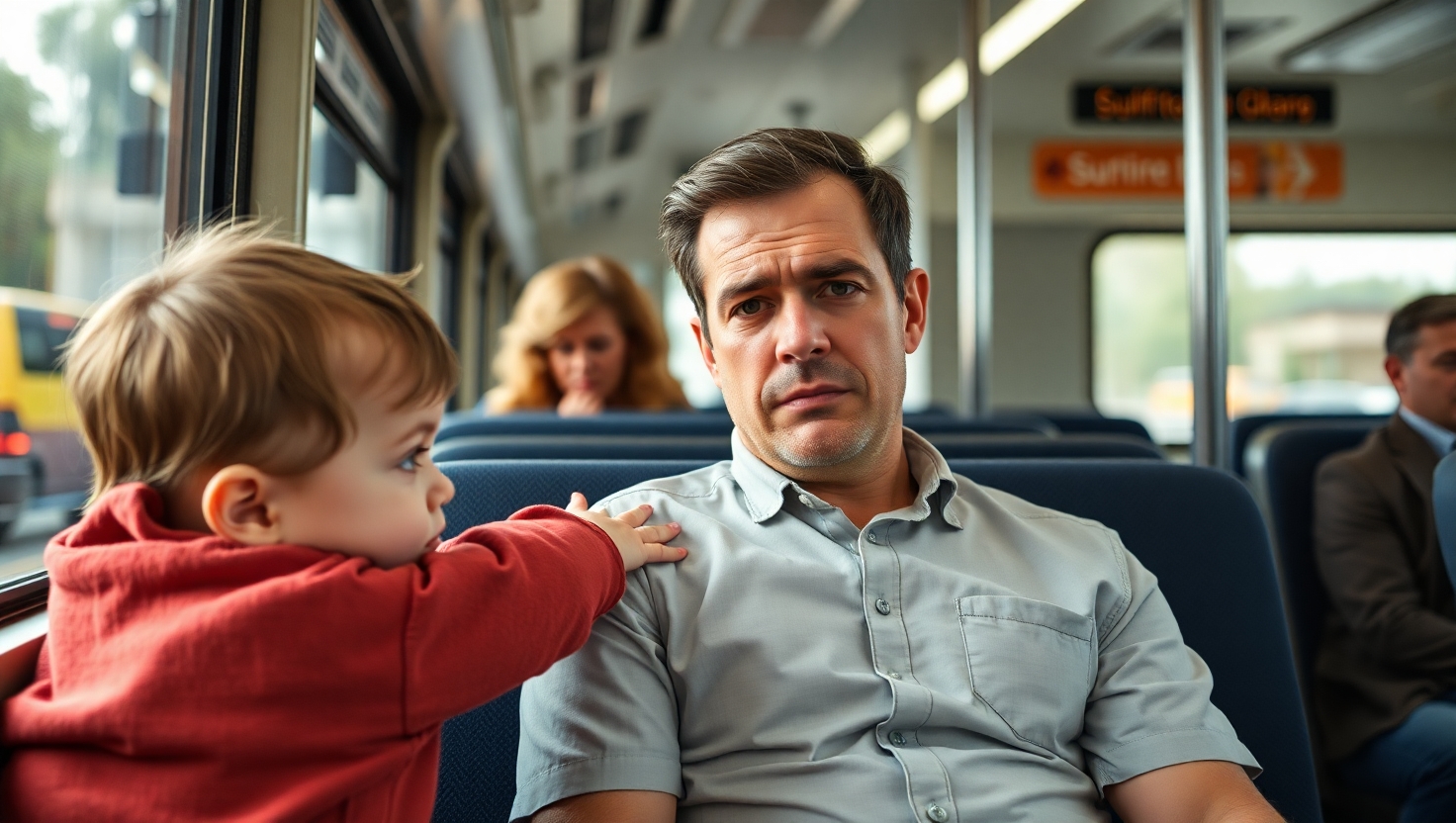Strangers Toddler Wont Stop Grabbing Me on Bus: AITA for Not Wanting Kids?