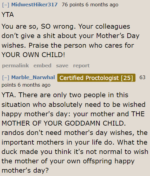 His acquaintances don't care much about his greetings. But it would mean the world to the OP's partner if he greeted her.