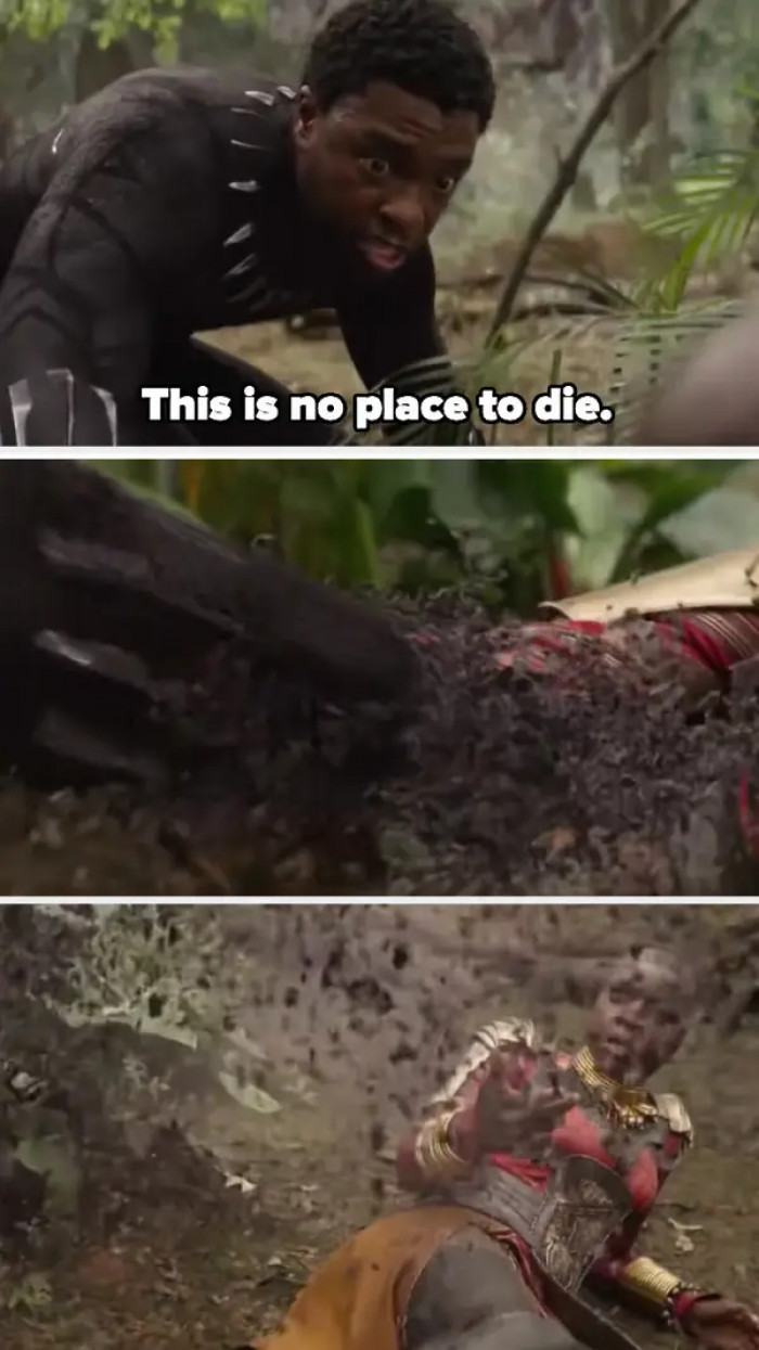 Nate Moore, the executive producer of Black Panther, made an effort to save T'Challa from the snap of Thanos.