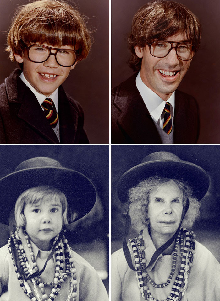 "This Photo Project Always Made Me Smile By Irina Werning. Back To The Future"