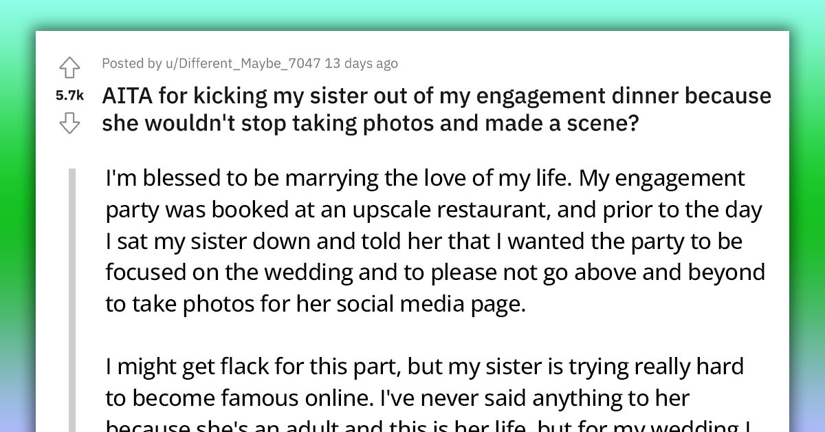 Aspiring Influencer Embarrasses Herself At Her Sister's Engagement Party, Now Sobs About Being Bullied When Escorted Out Of The Venue