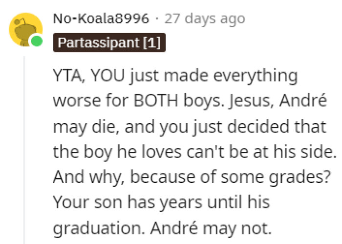 There are things more important than grades