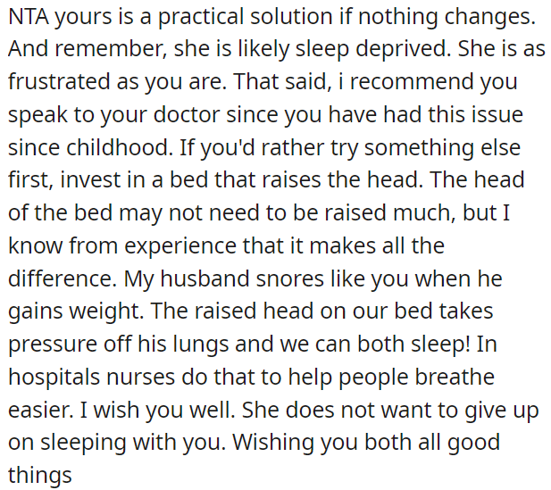 OP needs to consult a doctor and use a bed that elevates the head.