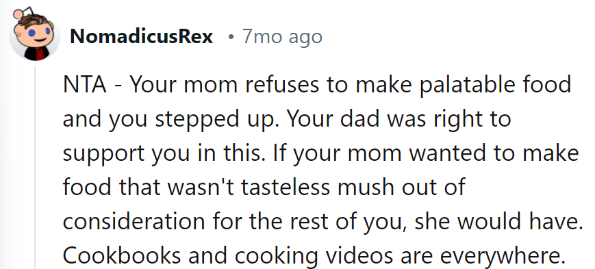 Dad's got taste. No excuses for blandness with recipes everywhere.