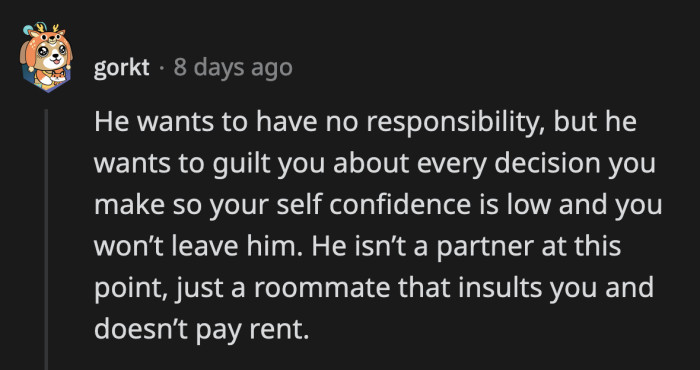It's better to be alone than to be with someone who sucks the joy out of every room he walks into