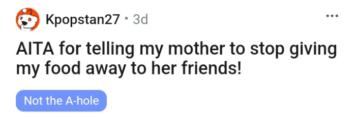 The OP kicks off her story