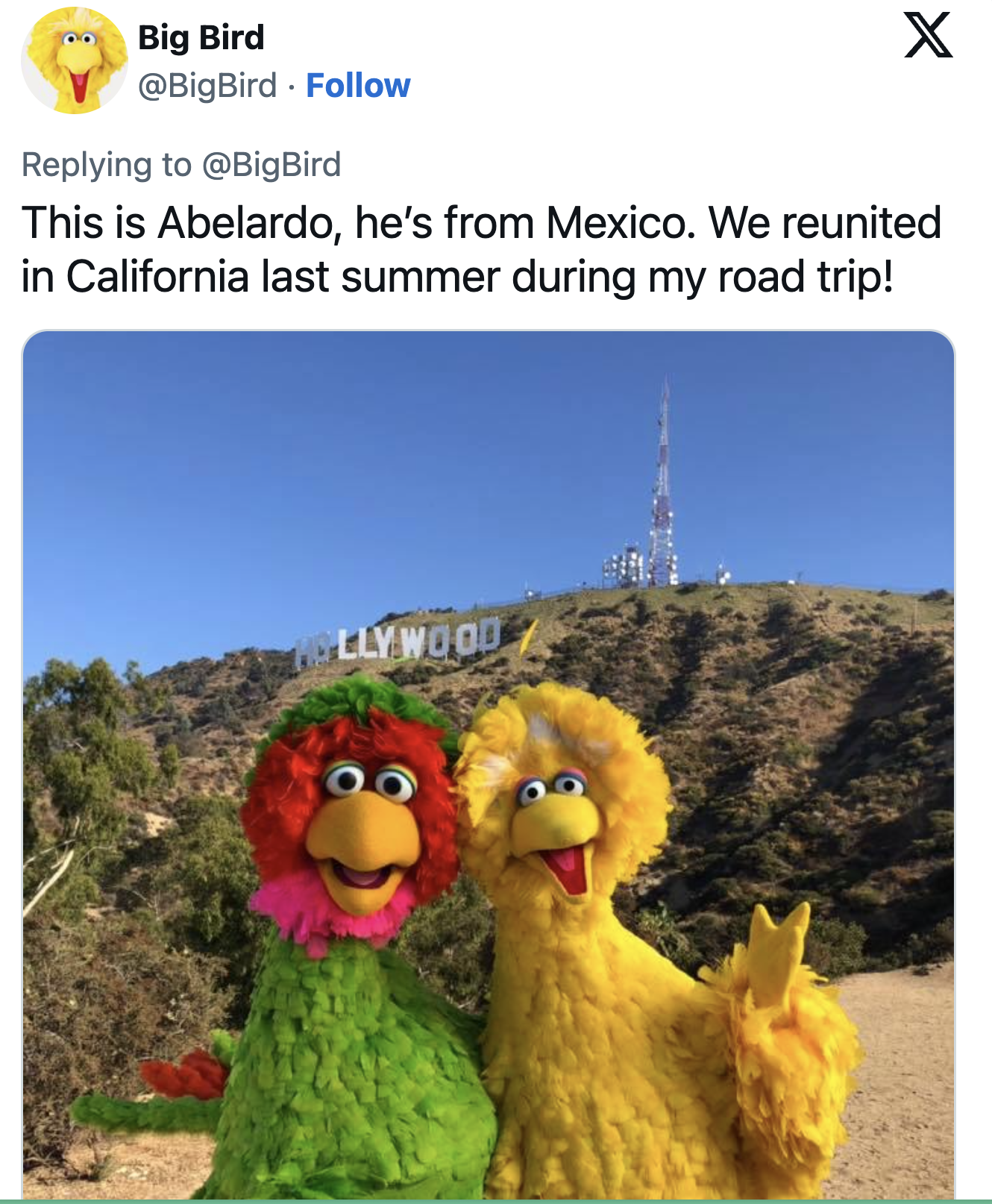 Here's Abelardo from Mexico