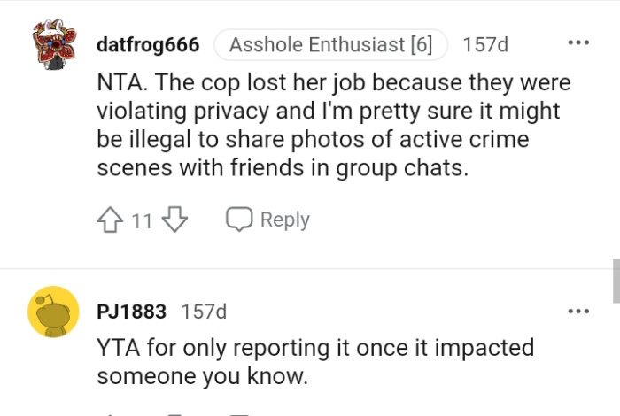 It might be illegal to share such photos