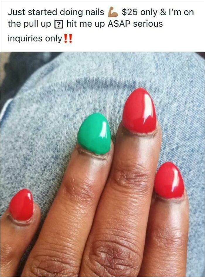 "Two For One: Bad Nails For A Worse Price"