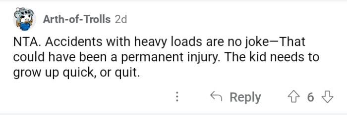 The kid needs to grow up quickly or quit.