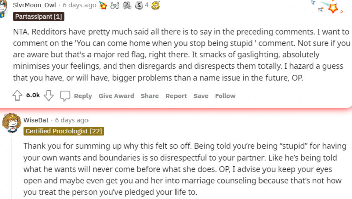 2. You'll have bigger problems than a name in the future