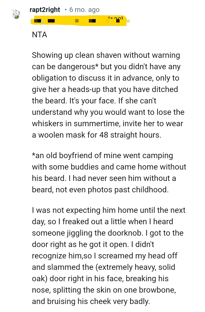 The OP Didn't Have Any Obligation to