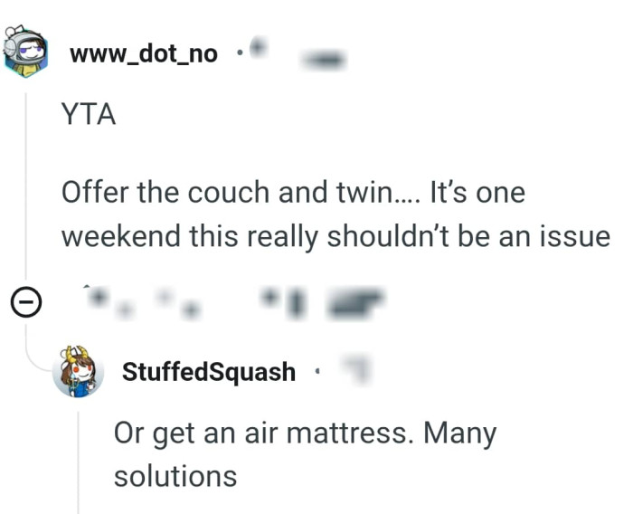 The OP shouldn't have a problem since it's just the weekend