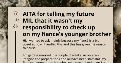 Future Mother-In-Law Scolds Bride For Not Checking On Brother-In-Law Before Wedding