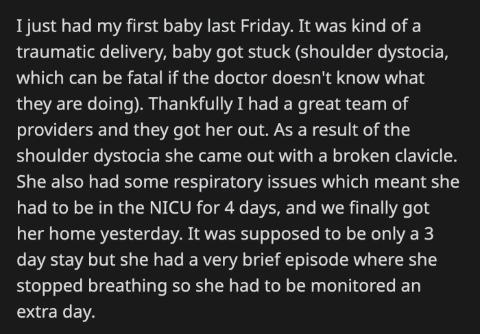 OP's MIL complained some more but she dropped the issue eventually