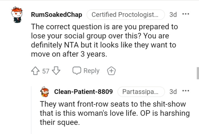 It looks like they want to move on after three years