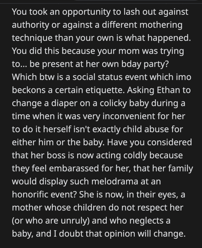 You can't sugarcoat this as an alternative 