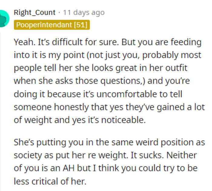 It seems like honesty is the best way to go with this one.