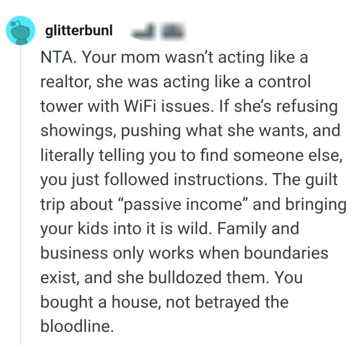 She was acting like a control tower