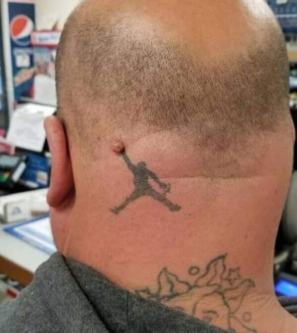 48. He tattooed it right