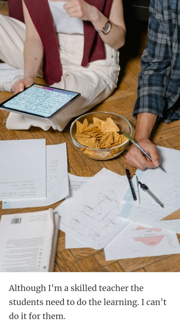 24. The students need to learn