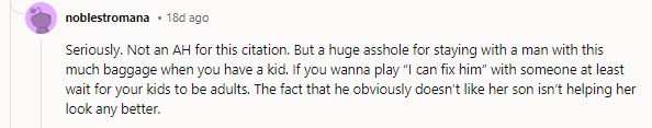 Yeah this screams “new me, new life” from the fiancé; he’s ready to get married, sober, and has a newish baby. The stepson is old baggage and needs to be kept out of his shiny new family. That his daughter remains is natural, because she’s HIS, duh, and OP raised her anyway, so what’s the big deal.