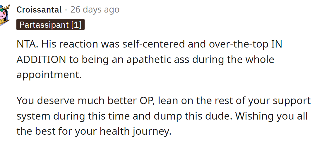 The OP deserves better