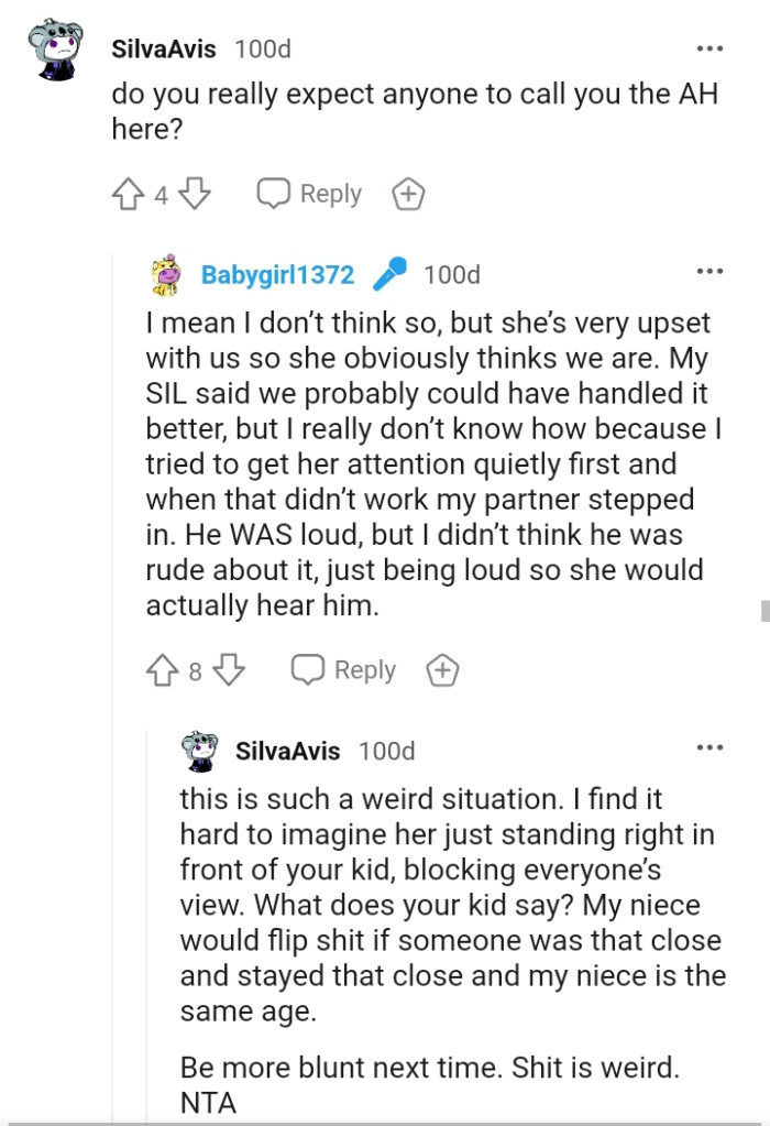 This Redditor advises the OP to be more blunt next time