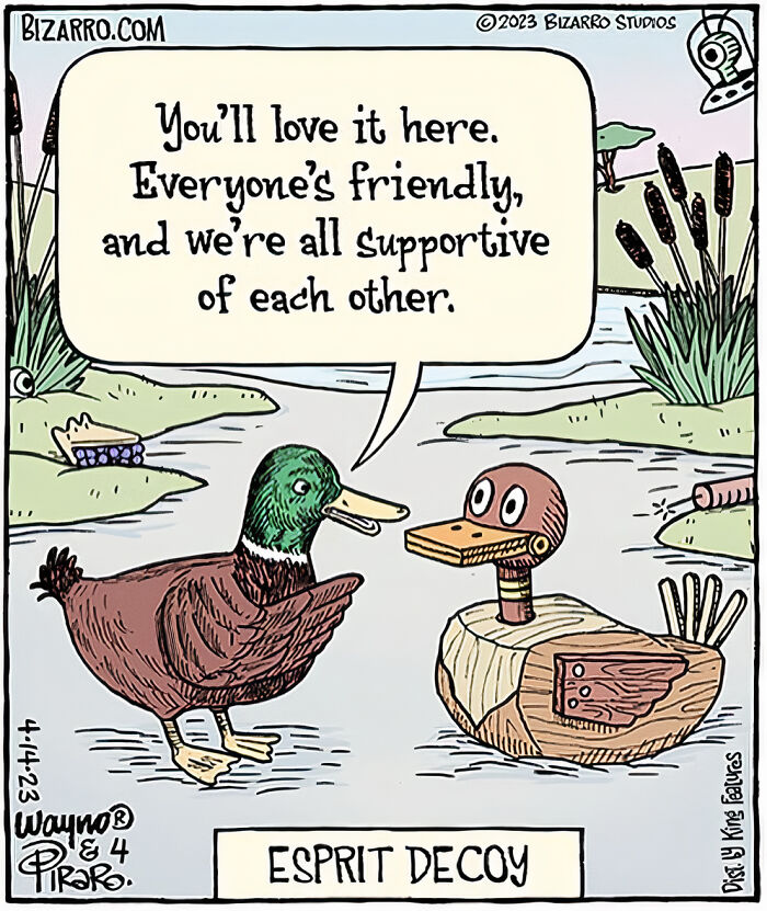 12. You'll fit right in!