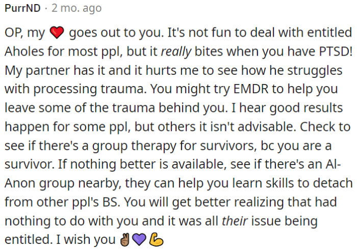 Dealing with entitled people is tough.