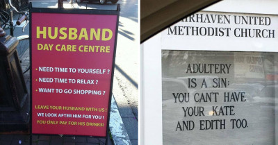 60 Of The Funniest Signs People Shared On Twitter