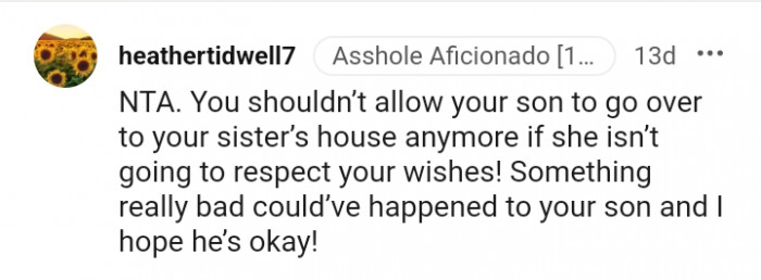 Something really bad could have happened