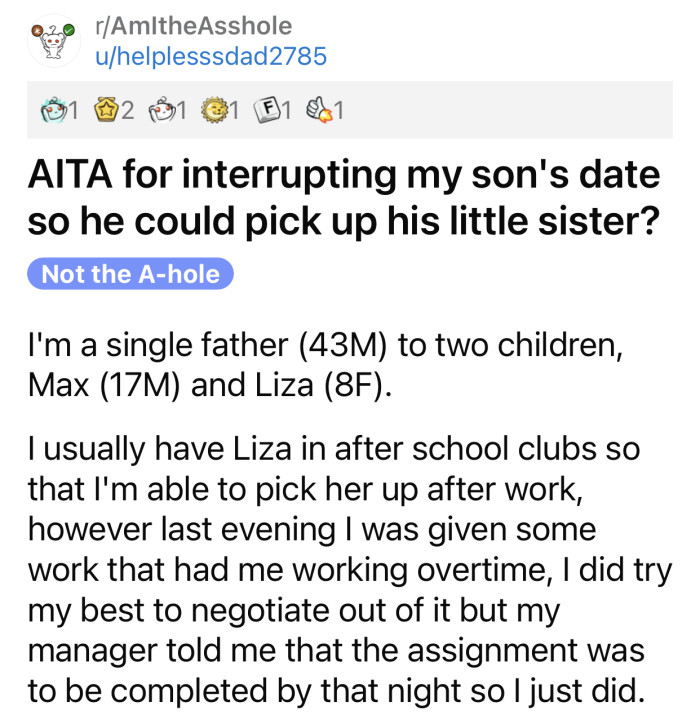 Here's the original post by Reddit user u/helplesssdad2785: